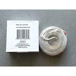 Lorex 120ft RG59 BNC Video/Power Cable – Model CB120URB – NIB